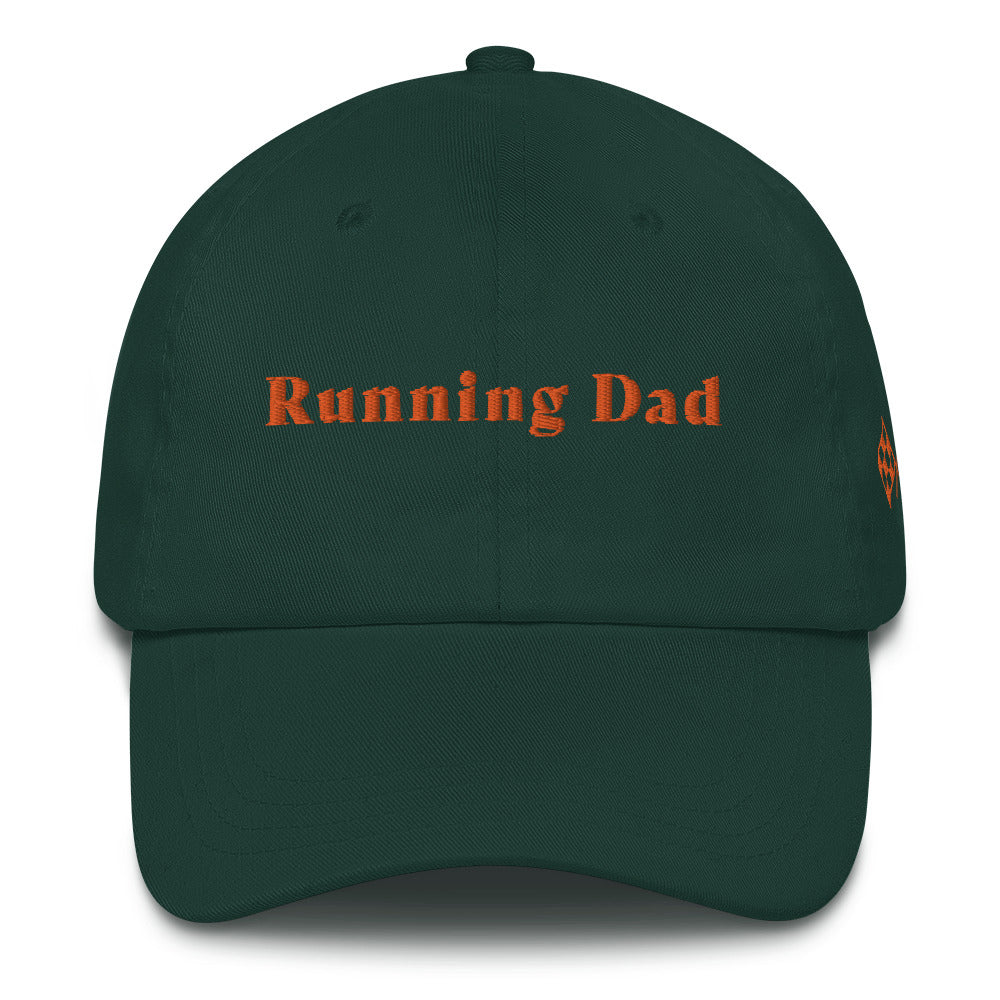Dad fishing cap | Retro design front embroidered|Trout and river | gift for  Dad | Fly fishing baseball cap | Adventure Dad Hat | fishing hat