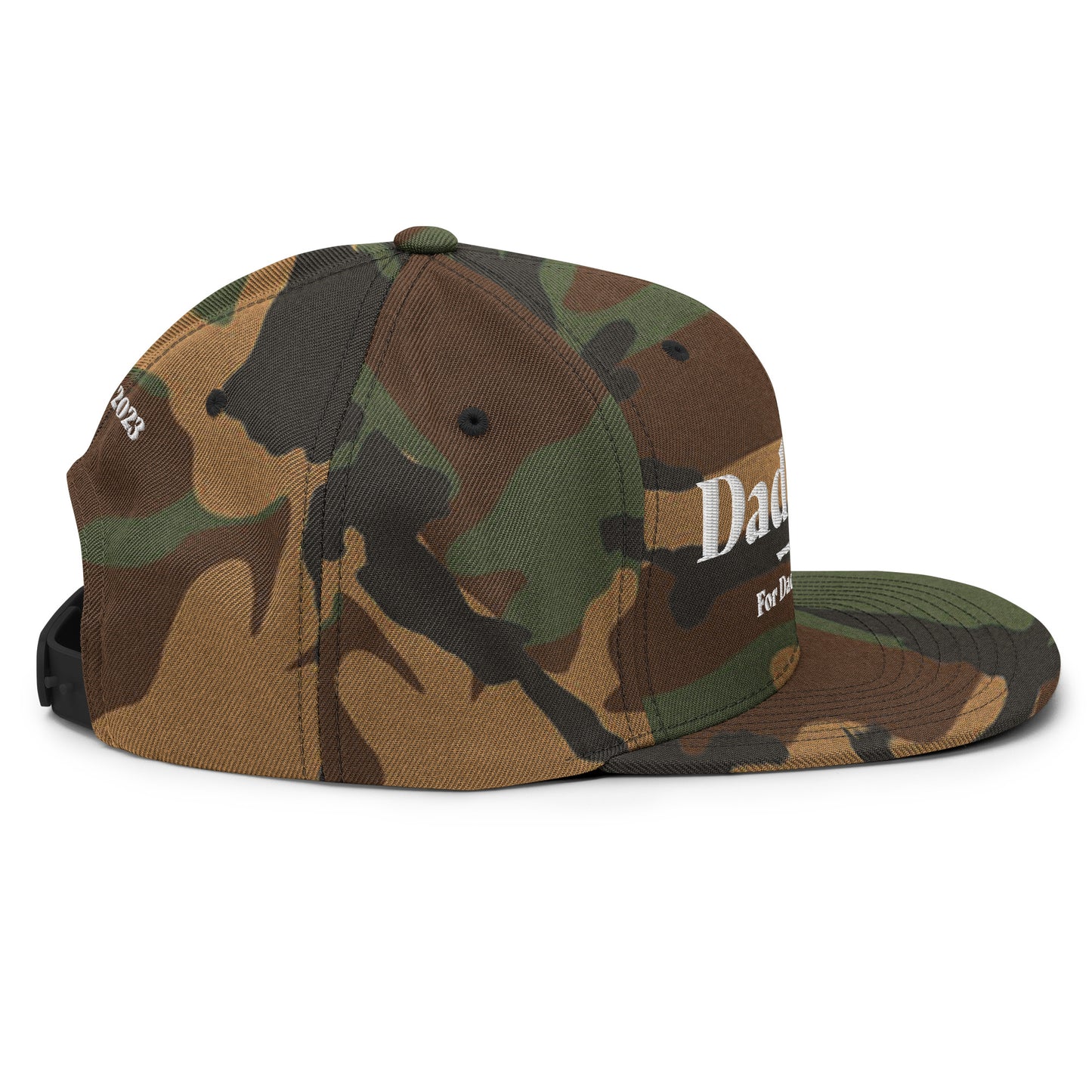 Dad Club Camo Snapbck Hat