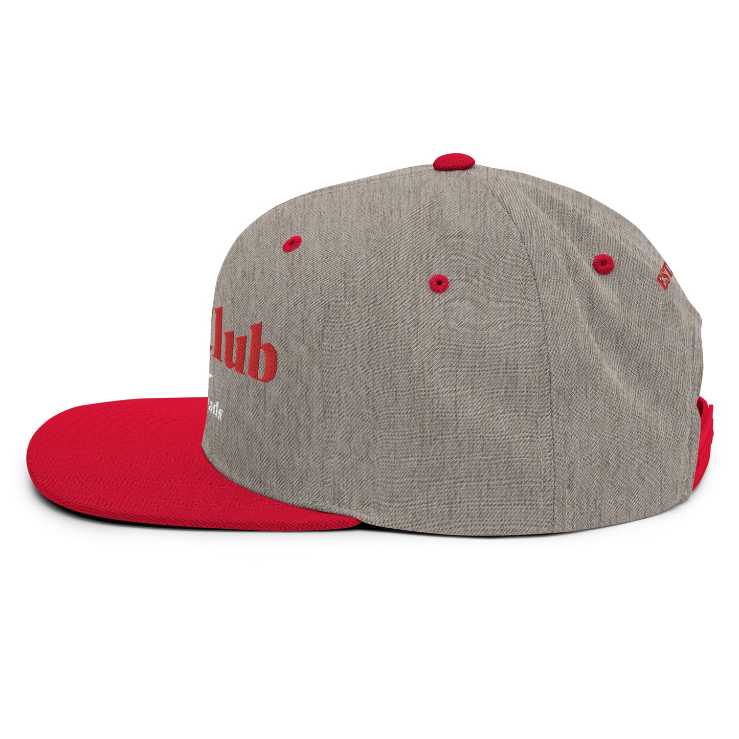 Dad Club Classic Snapback - Red