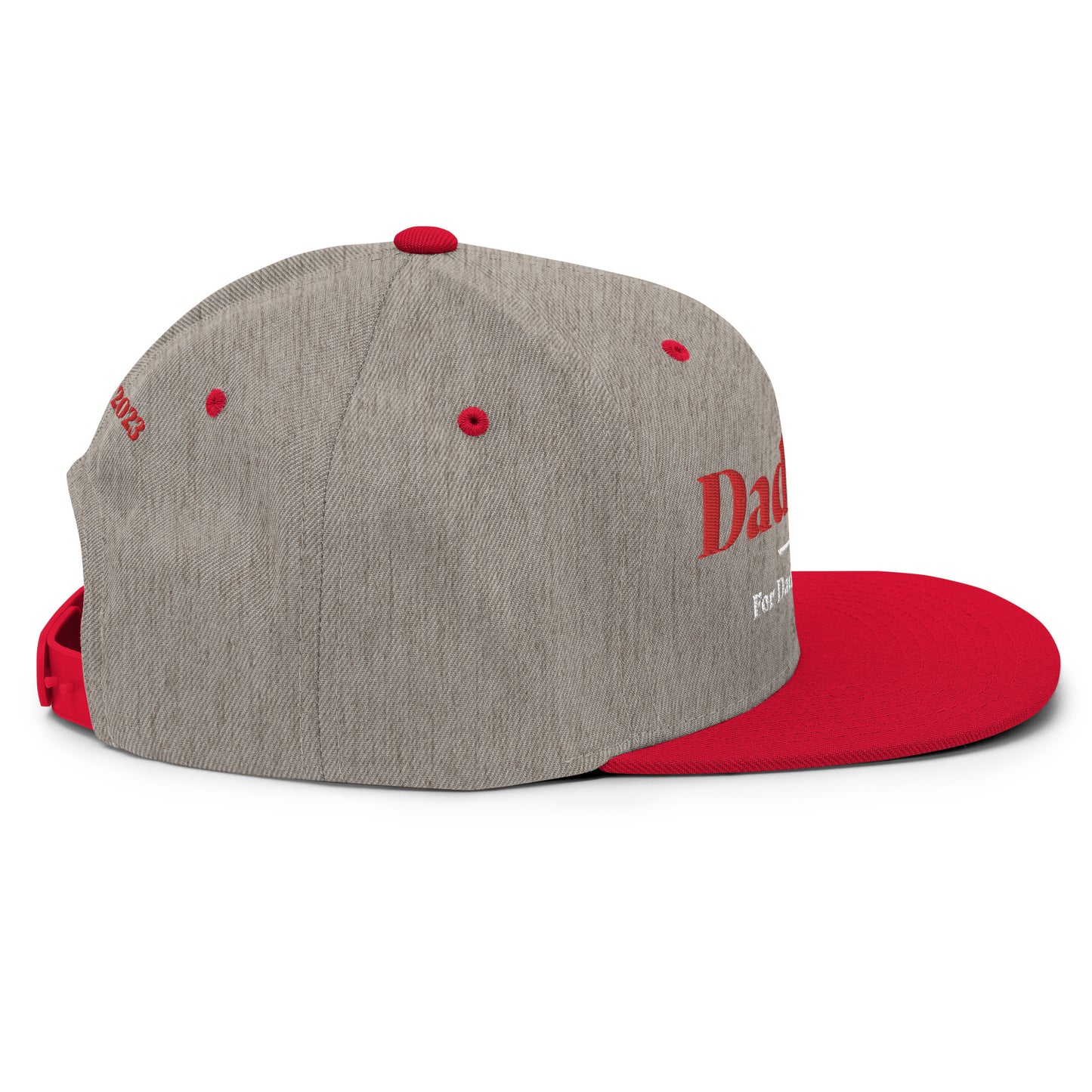 Dad Club Classic Snapback - Red