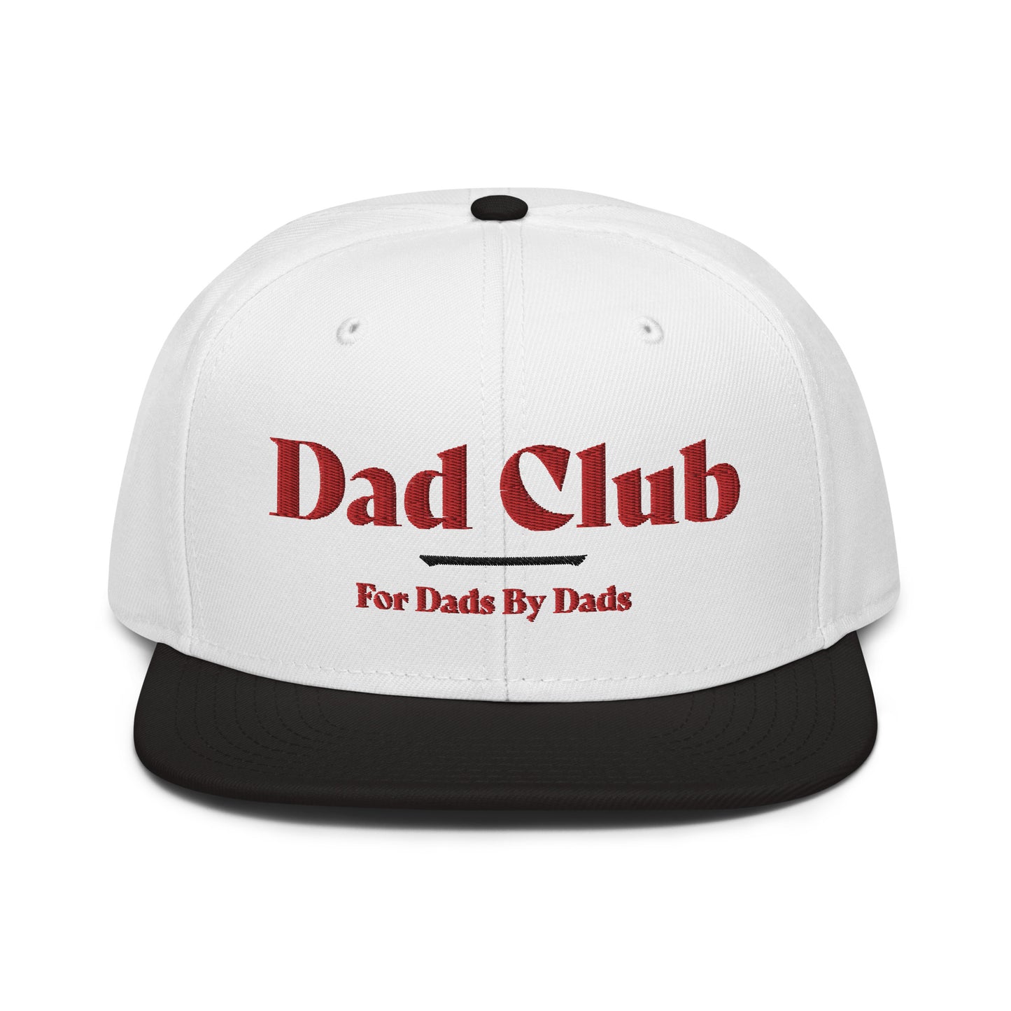 Dad Club Classic Snapback- Red White and Blue