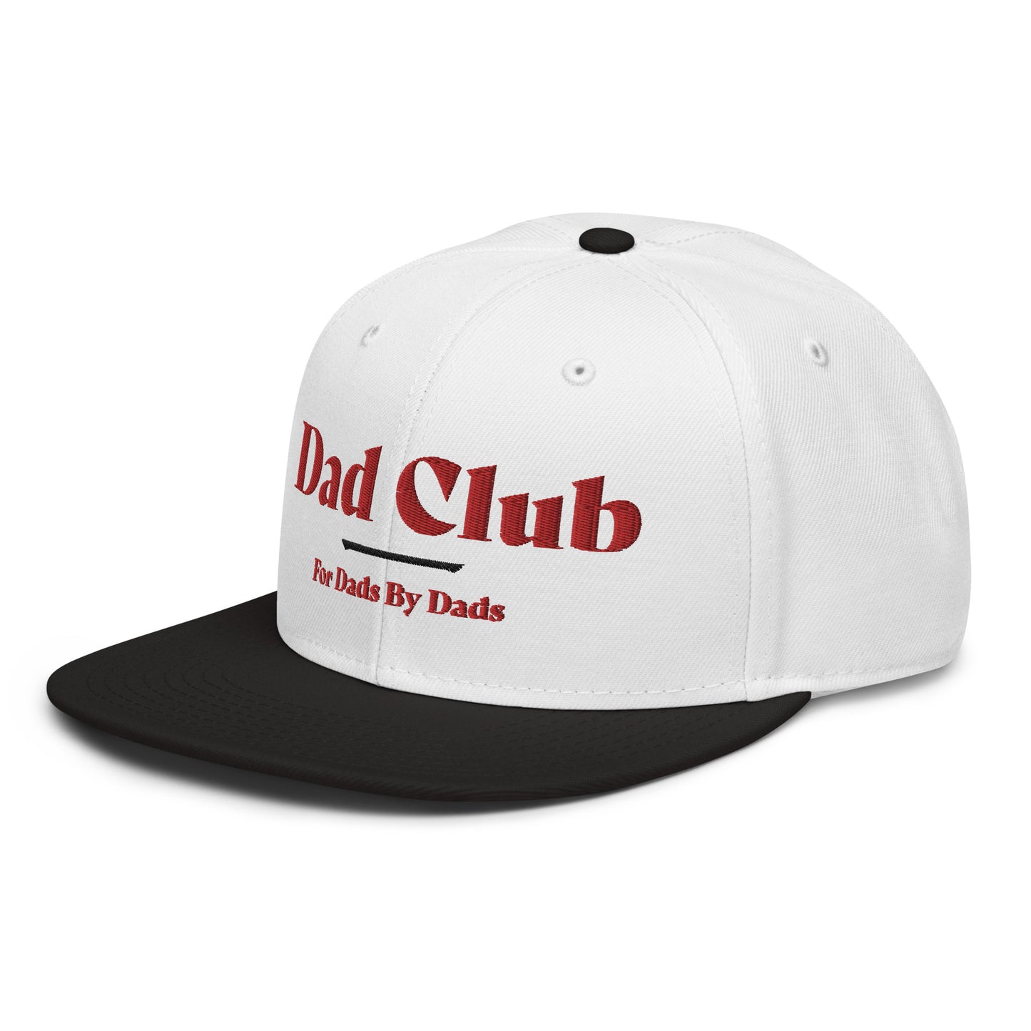 Dad Club Classic Snapback- Red White and Blue