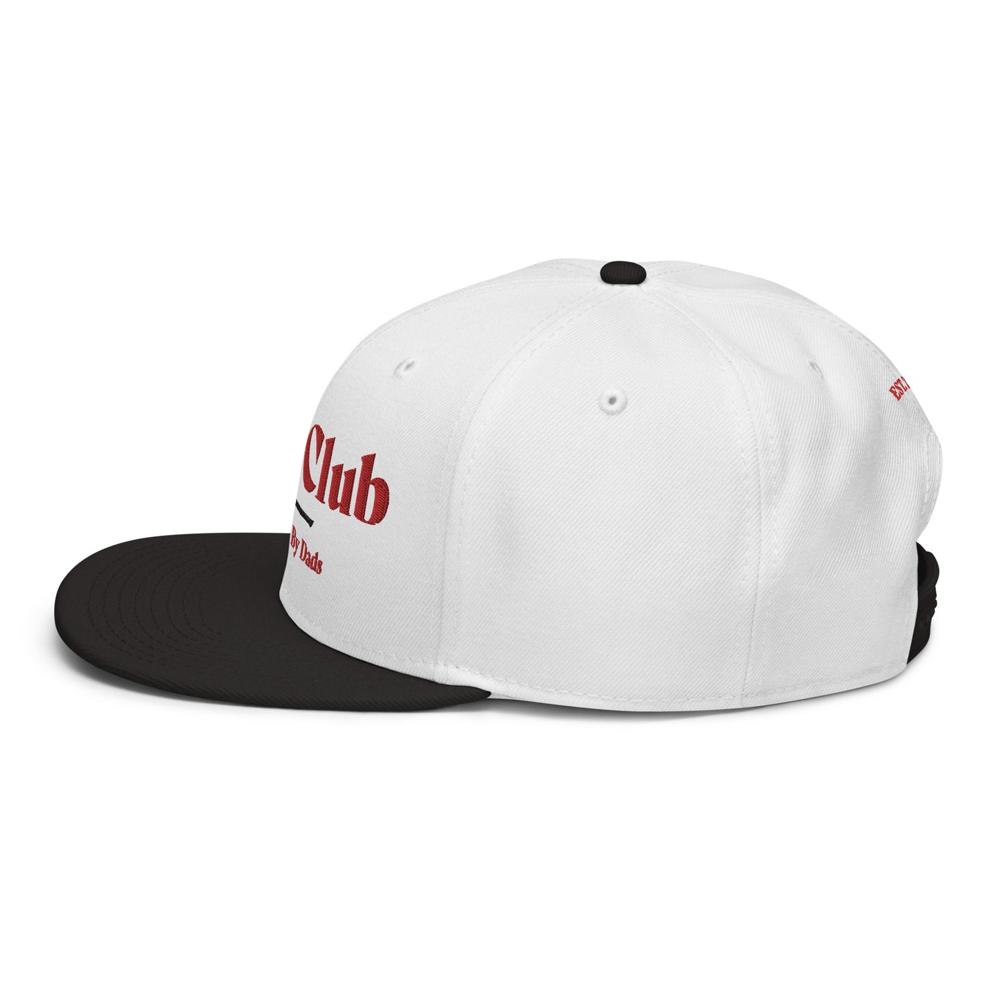 Dad Club Classic Snapback- Red White and Blue