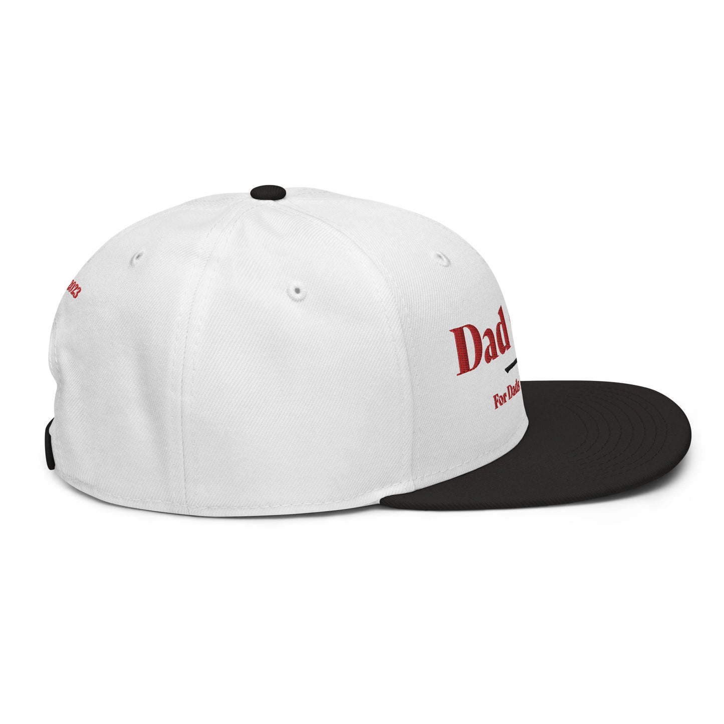 Dad Club Classic Snapback- Red White and Blue