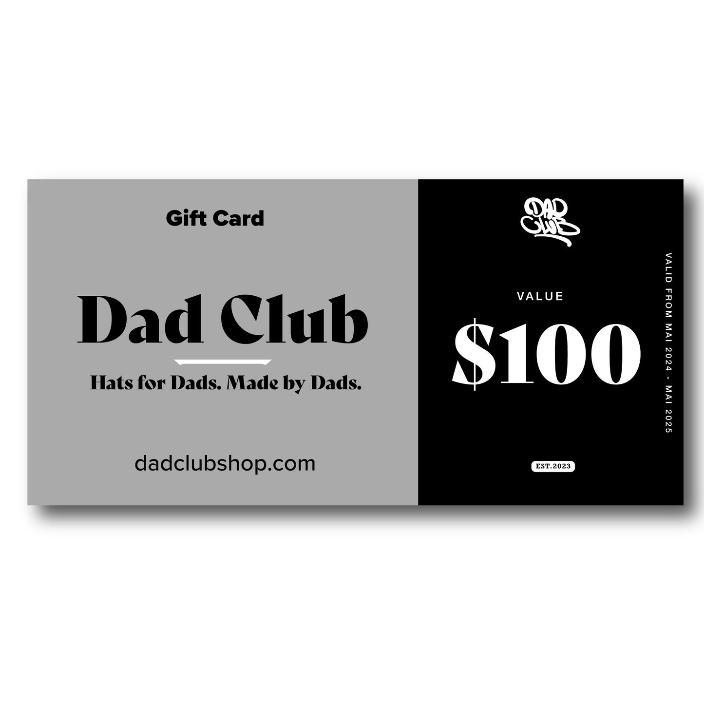 Dad Club Gift Cards