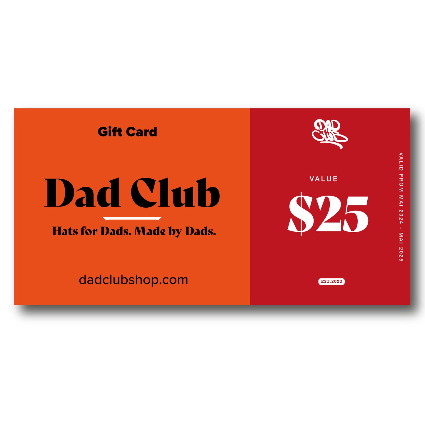 Dad Club Gift Cards